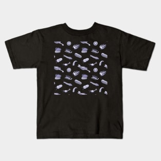 Burgess Shale Fossils Pattern Kids T-Shirt